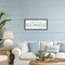 Stupell Industries Welcome Beach House Greeting Floating Frame, design by Seven Trees Design